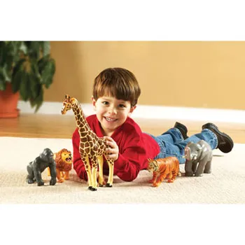 Jumbo Wild Animals - 5 Pieces - Modern Teaching Aids NZ