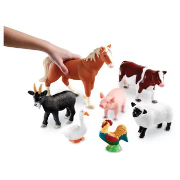 Jumbo Soft Animals Kit - 18 Pieces - Modern Teaching Aids NZ