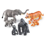 Jumbo Jungle Animal Families - 6 Pieces - Modern Teaching Aids NZ