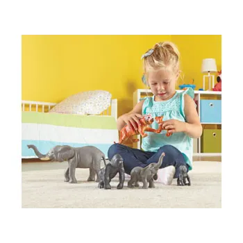 Jumbo Jungle Animal Families - 6 Pieces - Modern Teaching Aids NZ