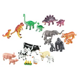 Jumbo Soft Animal Families - 20 Pieces - Modern Teaching Aids NZ