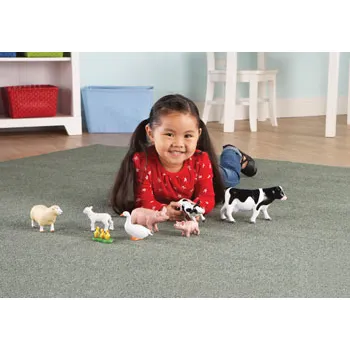 Jumbo Soft Animal Families - 20 Pieces - Modern Teaching Aids NZ