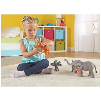 Jumbo Soft Animal Families - 20 Pieces - Modern Teaching Aids NZ