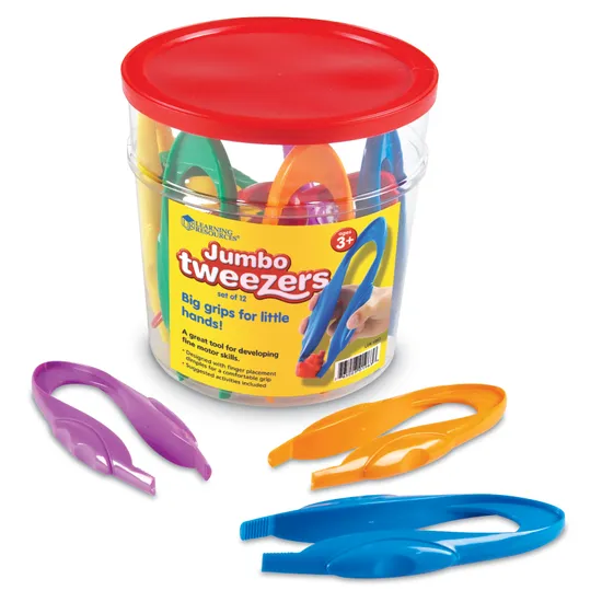 Easy Grip Tweezers 12 Pack - Modern Teaching Aids NZ