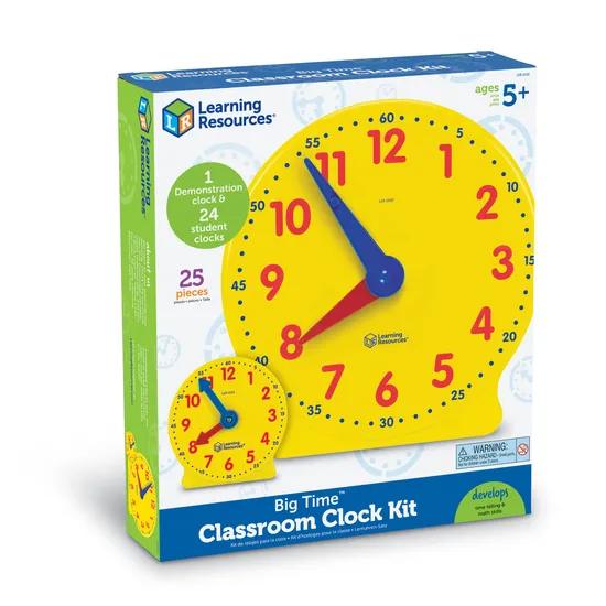 Classroom Clock Kit - Modern Teaching Aids NZ
