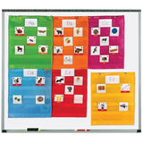 Magnetic Pocket Chart Squares (Set of 6) - Modern Teaching Aids NZ