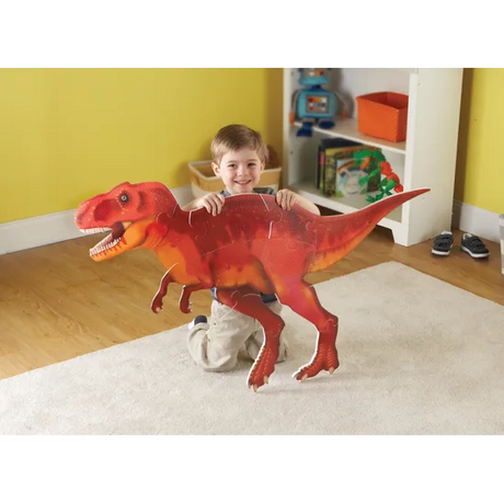 Jumbo Dinosaur Floor Puzzle - T-Rex 13 Pieces - Modern Teaching Aids NZ