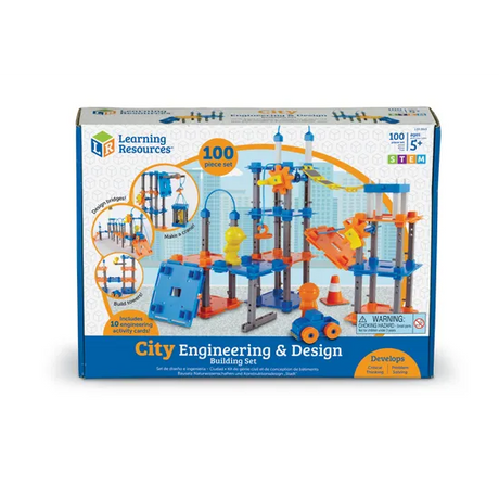 City - Engineering & Design Building Set - Modern Teaching Aids NZ