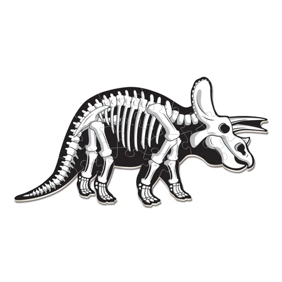 Jumbo Dinosaur Floor Puzzle- Triceratops 20 Pieces - Modern Teaching Aids NZ