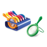 Jumbo Magnifiers with Stand - Set of 6 - Modern Teaching Aids NZ