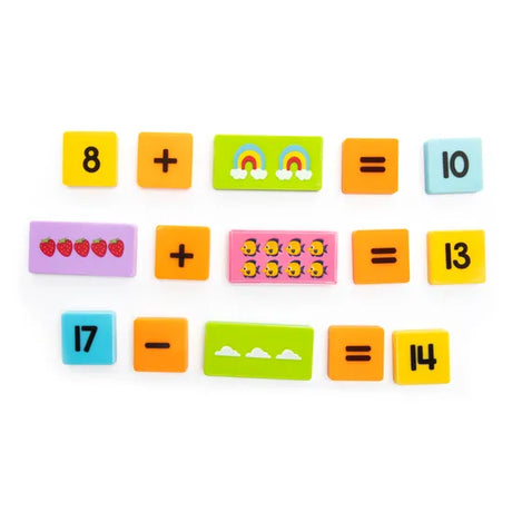 Learning Resources Math Dominoes - Addition & Subtraction - Modern Teaching Aids NZ