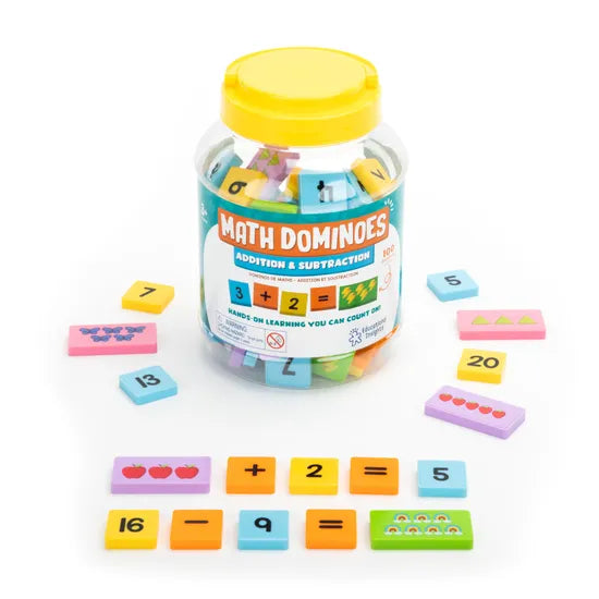 Learning Resources Math Dominoes - Addition & Subtraction - Modern Teaching Aids NZ