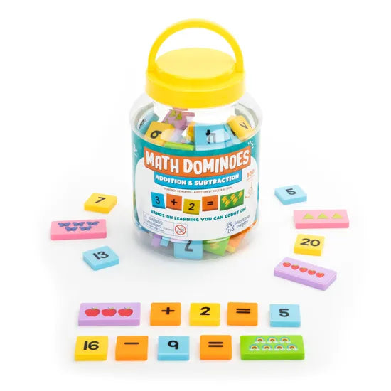 Learning Resources Math Dominoes - Addition & Subtraction - Modern Teaching Aids NZ