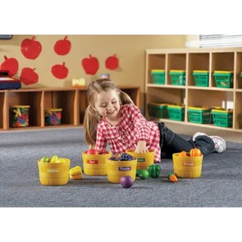 Farmers Market Colour Sorting Set - Modern Teaching Aids NZ