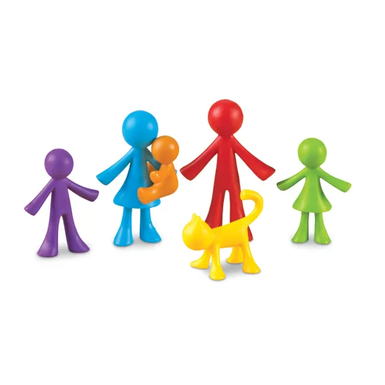 All About Me Family Counters - 72 Pieces - Modern Teaching Aids NZ