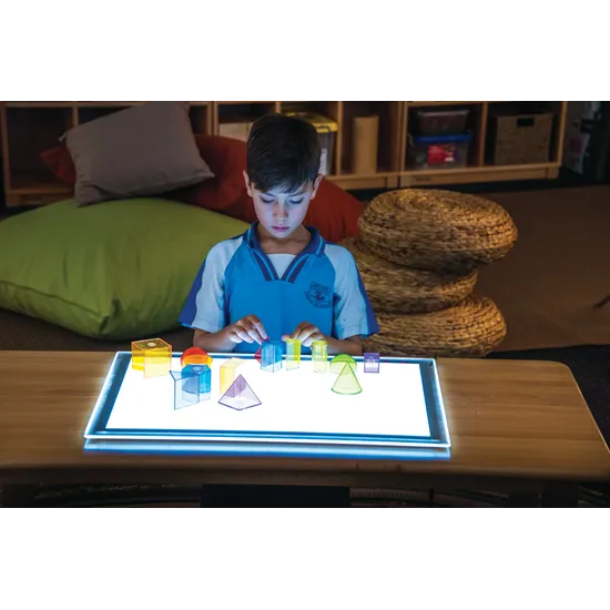 View-Thru Geometric Solids 14 Pcs - Modern Teaching Aids NZ