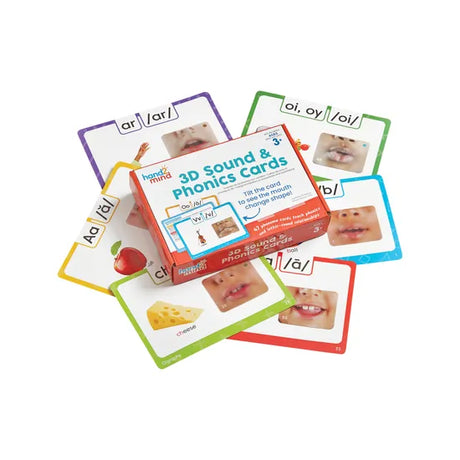 3D Sounds & Phonics Cards - Modern Teaching Aids NZ