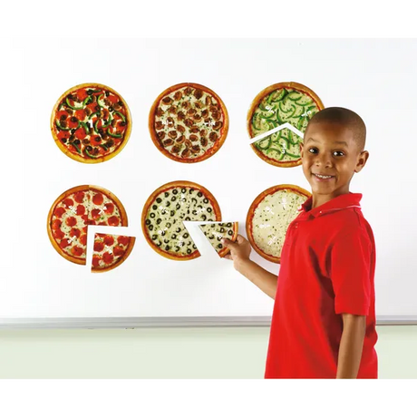 Magnetic Pizza Fraction Set - Modern Teaching Aids NZ