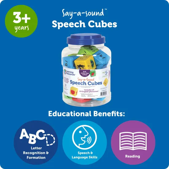 Say-a-Sound Speech Cubes - Modern Teaching Aids NZ