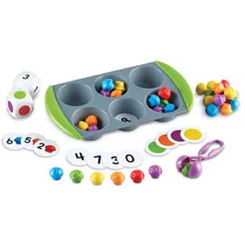 Mini Muffin Match Up Math Activity Set - Modern Teaching Aids NZ