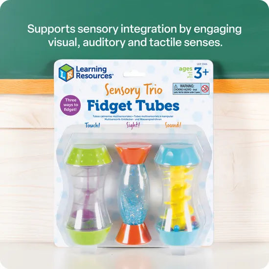 Sensory Trio Fidget Tubes - Modern Teaching Aids NZ