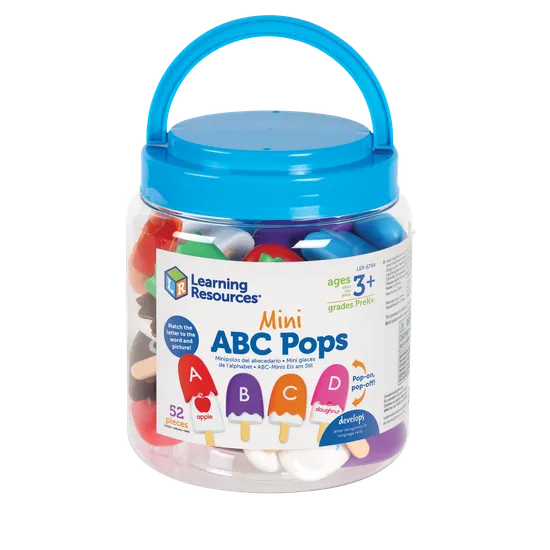 Mini Alphabet Popsicles - Modern Teaching Aids NZ