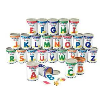 Alphabet Soup Sorter Cans - Modern Teaching Aids NZ
