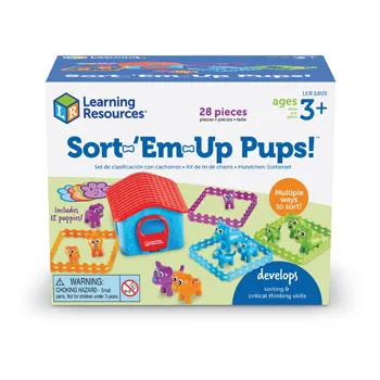 Sort 'em Pups Activity Set - Modern Teaching Aids NZ