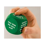 Reading Comprehension Foam Dice Set of 6 - Modern Teaching Aids NZ