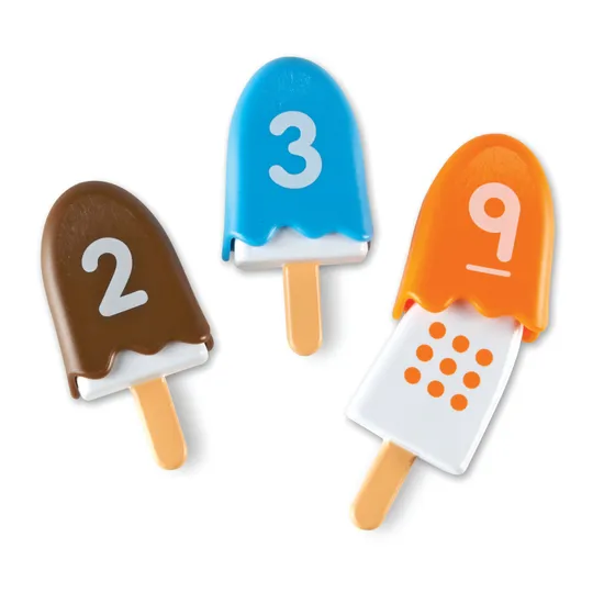 Smart Snacks Number Pops - Set of 20 - Modern Teaching Aids NZ