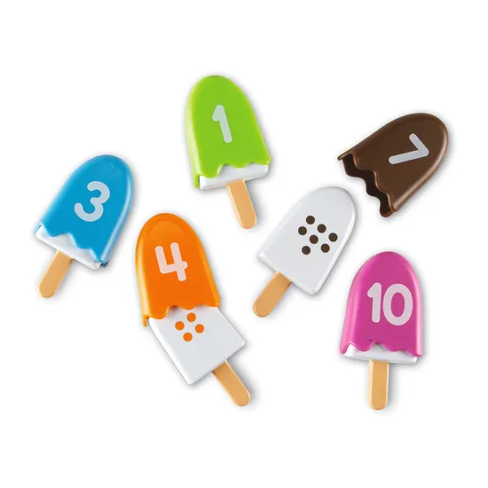 Smart Snacks Number Pops - Set of 20 - Modern Teaching Aids NZ