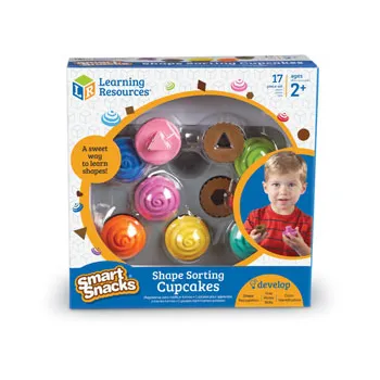 Smart Snacks Shape Sorting Cupcakes - Modern Teaching Aids NZ