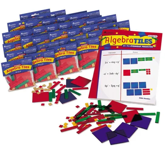 Algebra Tiles Classroom Set - Modern Teaching Aids NZ