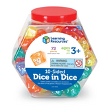 Dice In Dice - 10-Sided - Modern Teaching Aids NZ