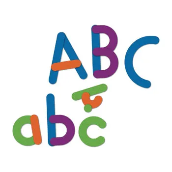 Giant Magnetic Construction Letters - Modern Teaching Aids NZ