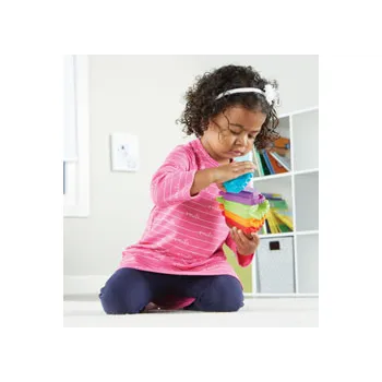 Spike the Fine Motor Hedgehog Rainbow Stacker - Modern Teaching Aids NZ