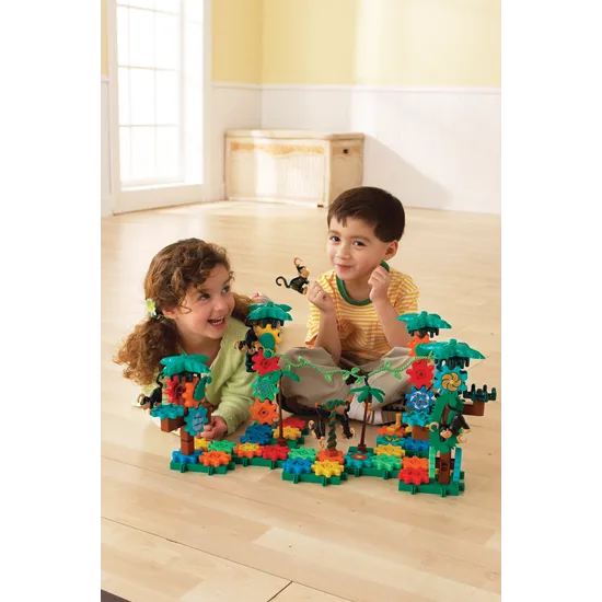 Moving Monkeys Building Set - 103 pieces - Modern Teaching Aids NZ