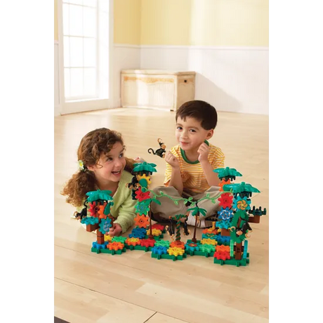 Moving Monkeys Building Set - 103 pieces - Modern Teaching Aids NZ
