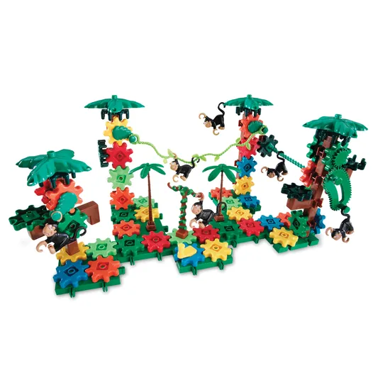 Moving Monkeys Building Set - 103 pieces - Modern Teaching Aids NZ