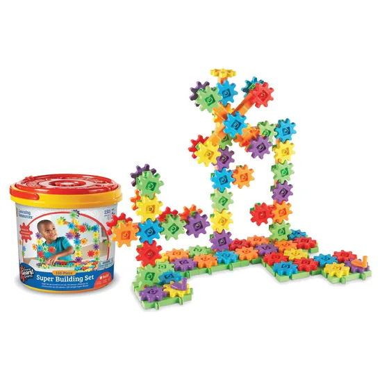Gears! Gears! Gears! Super Set - 150 Pieces - Modern Teaching Aids NZ