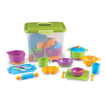 Kitchen & Cooking Role Play Set - 44 Pieces - Modern Teaching Aids NZ