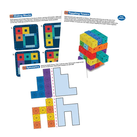 Mathlink Cubes Brain Puzzle Challenge - Modern Teaching Aids NZ