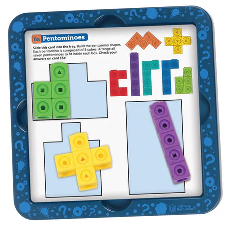 Mathlink Cubes Brain Puzzle Challenge - Modern Teaching Aids NZ