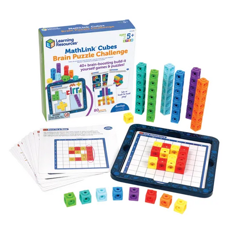 Mathlink Cubes Brain Puzzle Challenge - Modern Teaching Aids NZ