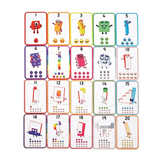 Numberblocks Counting Puzzle Set - Modern Teaching Aids NZ