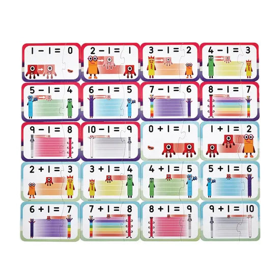 Numberblocks Adding and Subtracting Puzzle Set - Modern Teaching Aids NZ