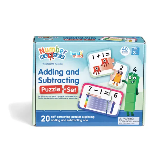 Numberblocks Adding and Subtracting Puzzle Set - Modern Teaching Aids NZ