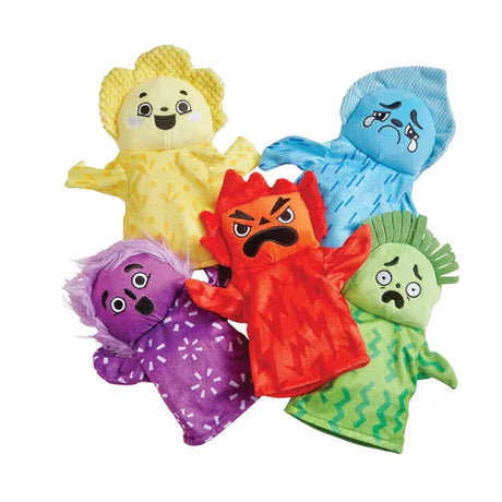 Feelings Family Hand Puppets - Modern Teaching Aids NZ