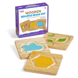 Wooden Mindful Maze Set - Modern Teaching Aids NZ