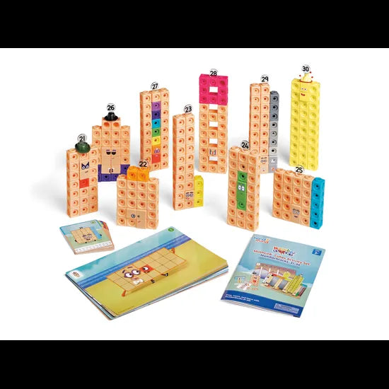 Numberblocks Cubes 21-30 Activity Set - Modern Teaching Aids NZ